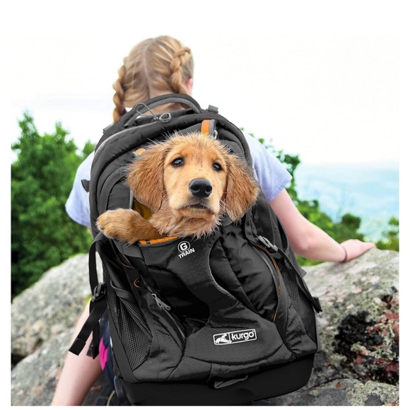 Kurgo G-Train Dog Carrier Backpack- Comfortable Travel Bag for Pets Up to 25 lbs - Picture 8 of 10